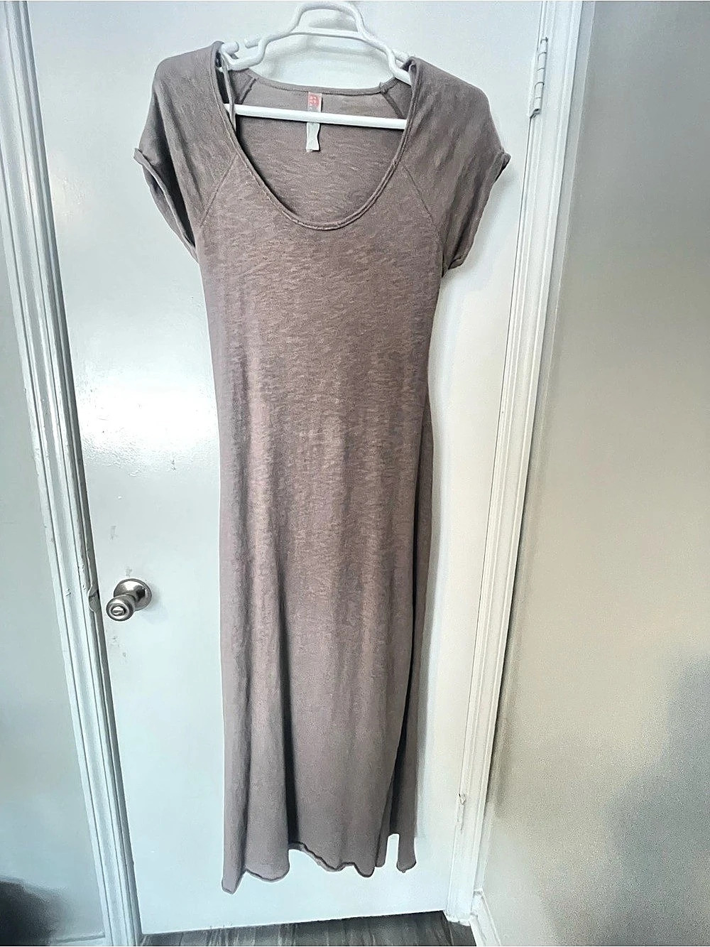 Free People Maxi Cutout Dress in Brown Size Medium
